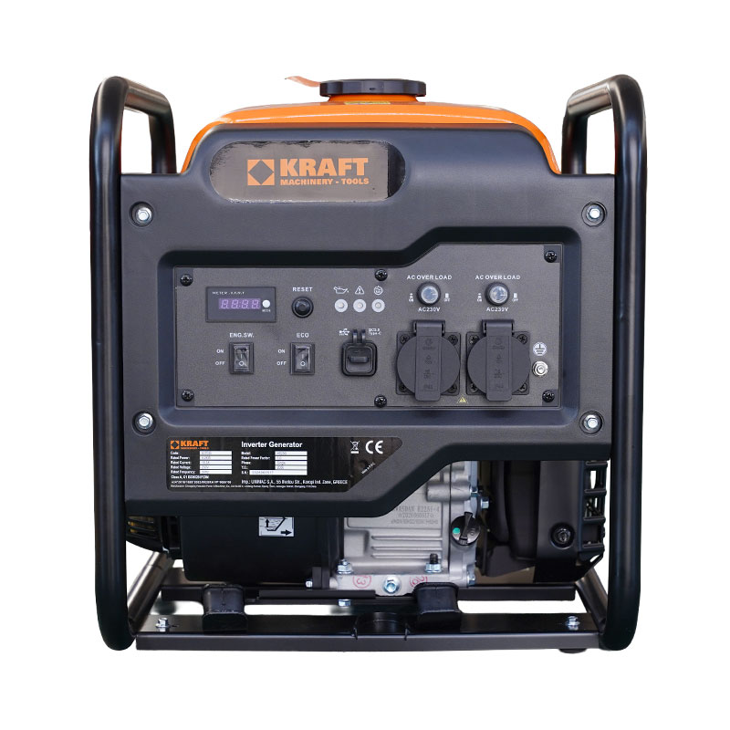 ΗΛΕΚΤΡΟΓΕΝΝΗΤΡΙΑ ΒΕΝΖΙΝΗΣ INVERTER ΑΝΟΙΧΤΟΥ ΤΥΠΟΥ 5250 iE - 637035 - KRAFT