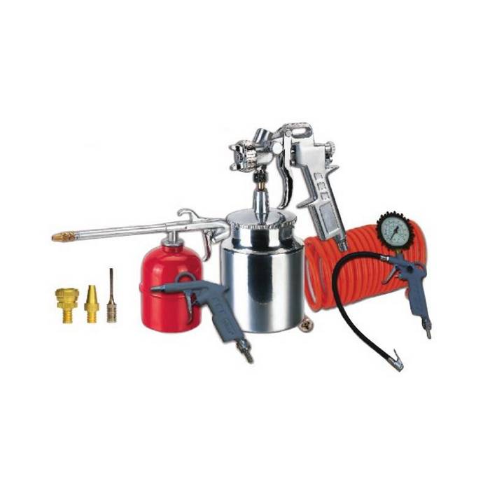 ΠΙΣΤΟΛΙ ΑΕΡΟΣ ΣΕΤ ΜΕ ΠΙΣΤΟΛΙ ΒΑΦΗΣ ΚΑΤΩ ΔΟΧΕΙΟ |66524 - BULLE (8 ΤΕΜ.)