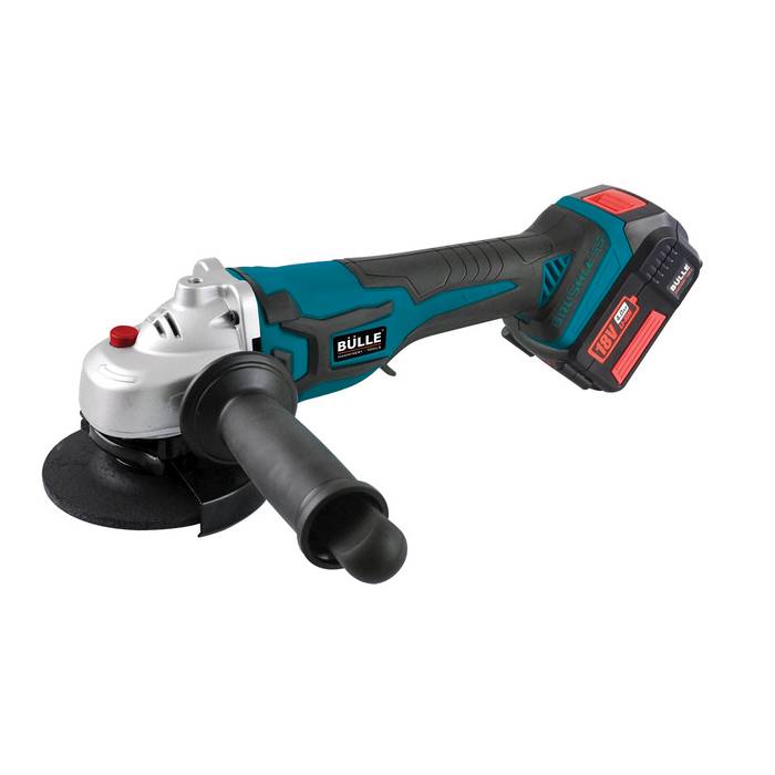 ΕΠΑΝΑΦΟΡΤΙΖΟΜΕΝΟΣ ΓΩΝΙΑΚΟΣ ΤΡΟΧΟΣ, BRUSHLESS,18V, 1χ4ΑΗ - 63450 - BULLE