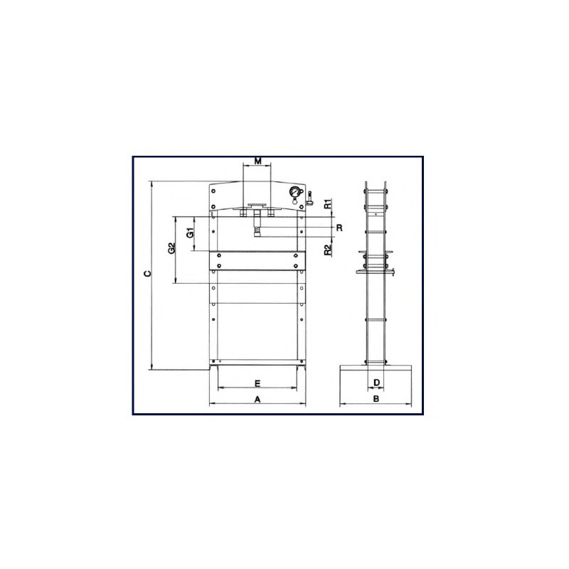 ΠΡΕΣΑ ΥΔΡΑΥΛΙΚΗ - 20TON | 60659 - EXPRESS