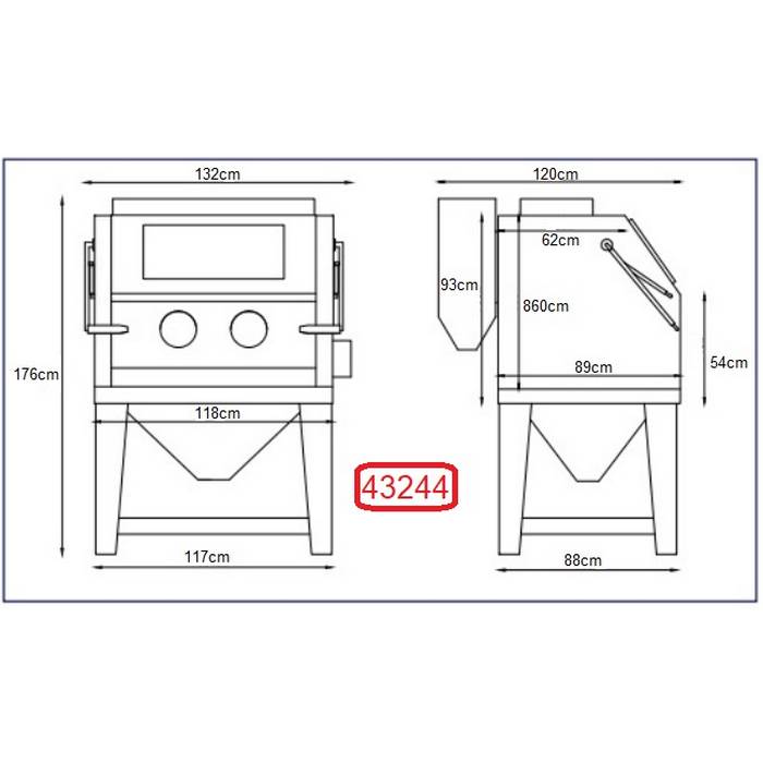ΚΑΜΠΙΝΑ ΑΜΜΟΒΟΛΗΣ ΕΠΑΓΓΕΛΜΑΤΙΚΗ 990Lt EXPRESS
