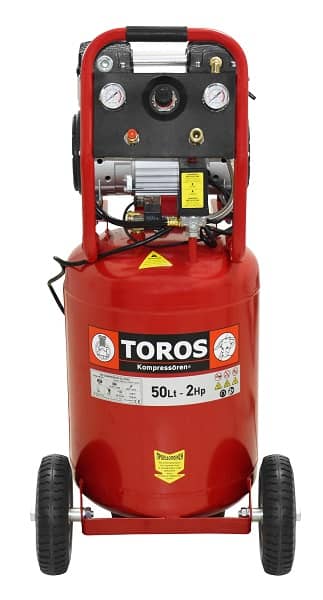 ΑΕΡΟΣΥΜΠΙΕΣΤΗΣ ΚΑΘΕΤΟΣ OILFREE SILENT 50LT - 40127 - TOROS