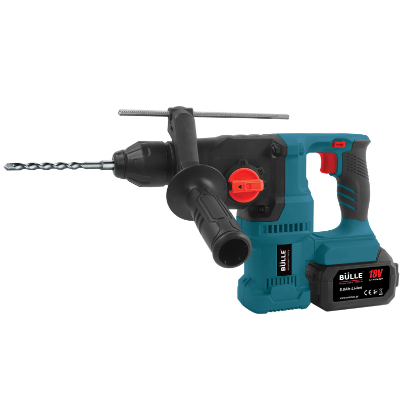 ΠΙΣΤΟΛΕΤΟ ΠΕΡΙΣΤΡ. ΜΠΑΤ. ΛΙΘΙΟΥ BUSHLESS SDS PLUS 18V -  633356  -  BULLE