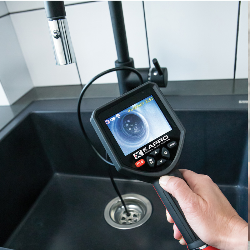 ΕΝΔΟΣΚΟΠΙΚΗ ΑΔΙΑΒΡΟΧΗ ΚΑΜΕΡΑ 0°C - 45°C ΚΑΛΩΔΙΟ 1Μ -  633150 -  KAPRO