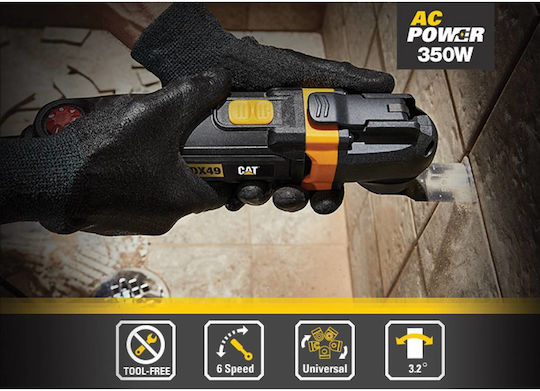 Παλινδρομικό Πολυεργαλείο 350W DX49.1 CAT