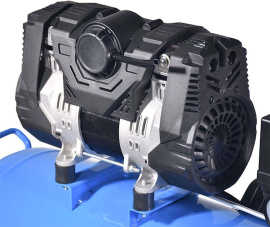 ΑΕΡΟΣΥΜΠΙΕΣΤΗΣ OILFREE | ΧΑΜΗΛΟΥ ΘΟΡΥΒΟΥ | 50LT / 2,0HP - 10 BAR | 602090 - TOROS