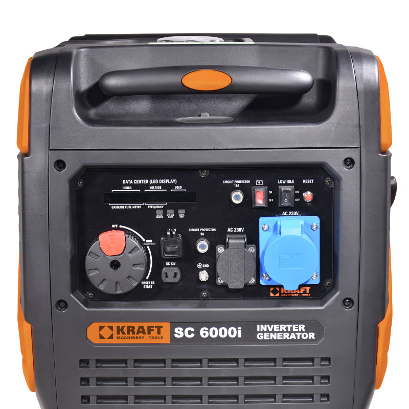 ΗΛΕΚΤΡΟΓΕΝΝΗΤΡΙΑ INVERTER ΒΕΝΖΙΝΗΣ | 6000i | 63792  -  KRAFT