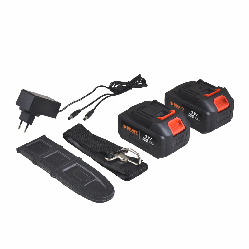 ΚΟΝΤΑΡΟΠΡΙΟΝΟ ΜΠΑΤΑΡΙΑΣ - ΤΗΛΕΣΚΟΠΙΚΟ | 180-275CM | ΛΑΜΑ 200mm | 21 V |2 x 4Ah | -  691151 -  KRAFT