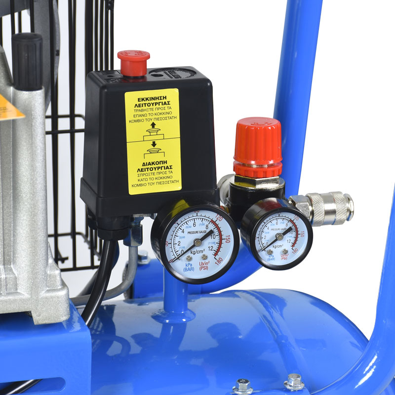 ΑΕΡΟΣΥΜΠΙΕΣΤΗΣ ΜΕ ΙΜΑΝΤΑ | 100LT | 3,0HP | 230V | 602084 - TOROS