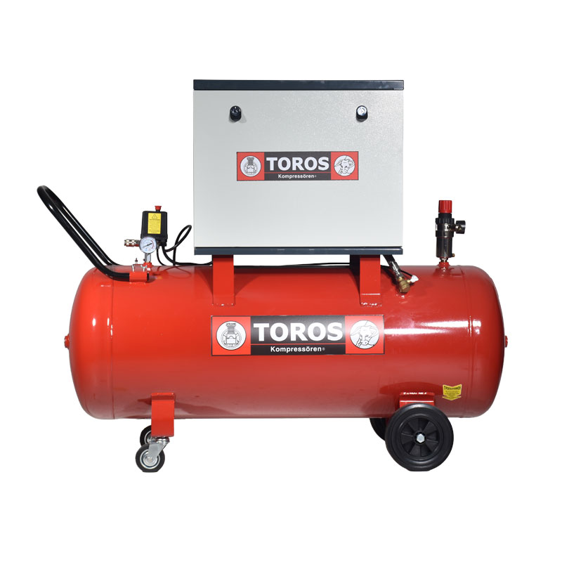 ΑΕΡΟΣΥΜΠΙΕΣΤΗΣ ΗΧΟΜΟΝΩΜΕΝΟΣ (SILENT) ΚΛΕΙΣΤΟΥ ΤΥΠΟΥ ΠΛΗΡΗΣ ΜΕ ΑΕΡΟΦΥΛΑΚΙΟ 3HP/10bar - 602119 - TOROS