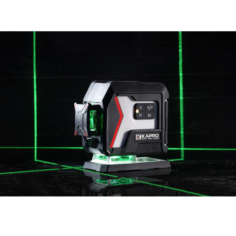 NUCLEO MINI 3D GREEN LASER : ΑΛΦΑΔΙ LASER 3 ΑΚΤΙΝΩΝ 360° 3D ΠΡΑΣΙΝΟ 933G - 633118 - KAPRO